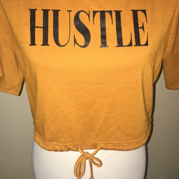 Hustle crop top. - Picture 3 of 3